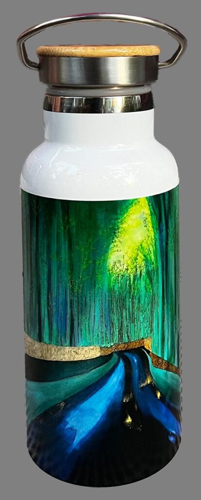 Thermos personnalisé via impression UV